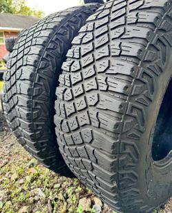 (2) 315-70-17 Goodyear Wranglers tires