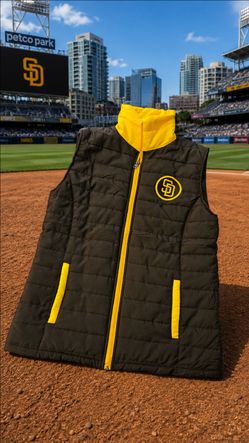Padres Puffer Vest