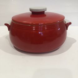 Vintage Hall’s Pottery Casserole Dish With Lid