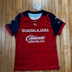 NWT PUMA Chivas Women’s Alternative Jersey 21/22 Red Sz. L