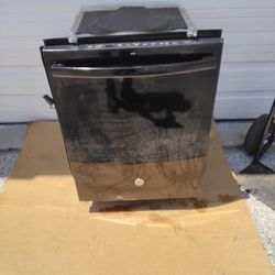 Nice Black GE Stainless Steel Dishwasher OEM Factory Very Clean Like New. 