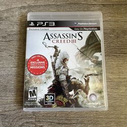 Assassin’s Creed III - PlayStation 3 PS3
