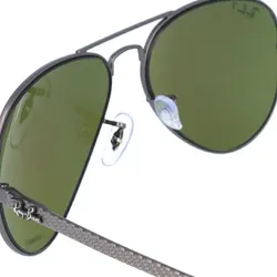 The Ray-Ban Men's RB8318CH is a pair of rectangular, semi-shield men's sunglasses featuring advanced Chromance polarized lenses $50$
