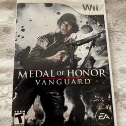 Medal Of Honor: Vanguard - Original Nintendo Wii Video Game 