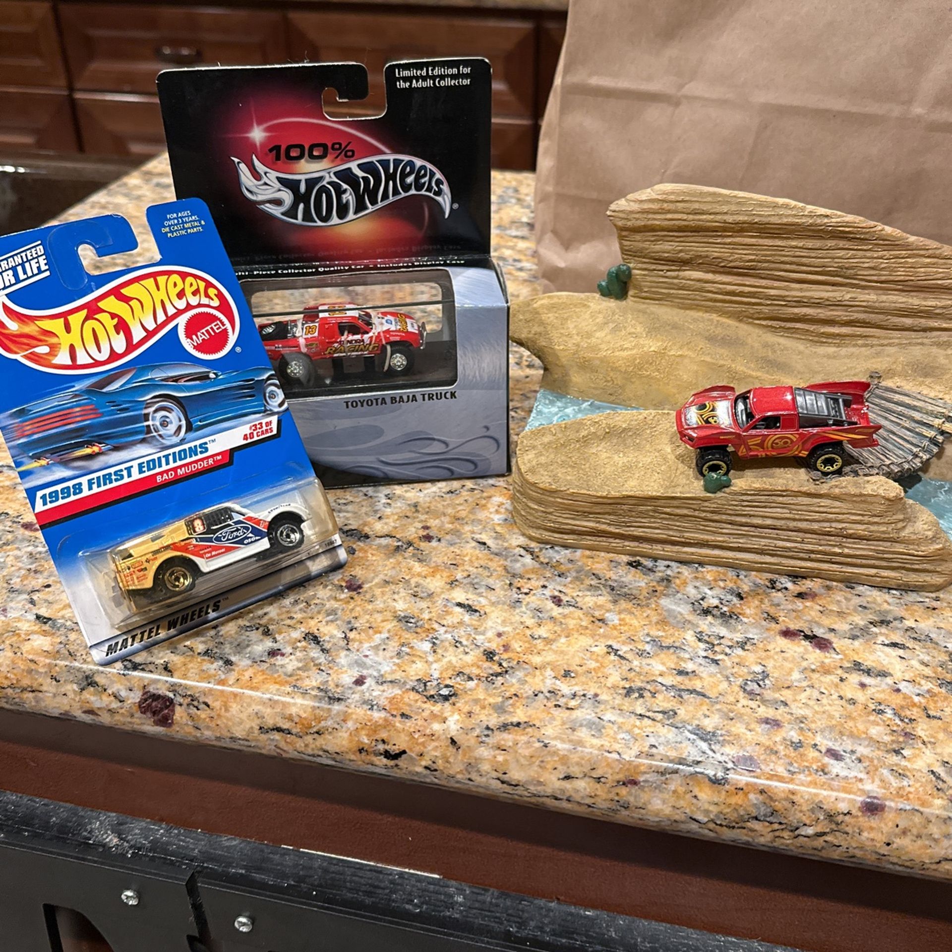 Hotwheels Toyota Baja Truck And Bad Mudders