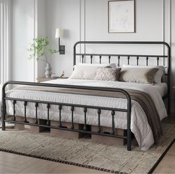 King size bed frame