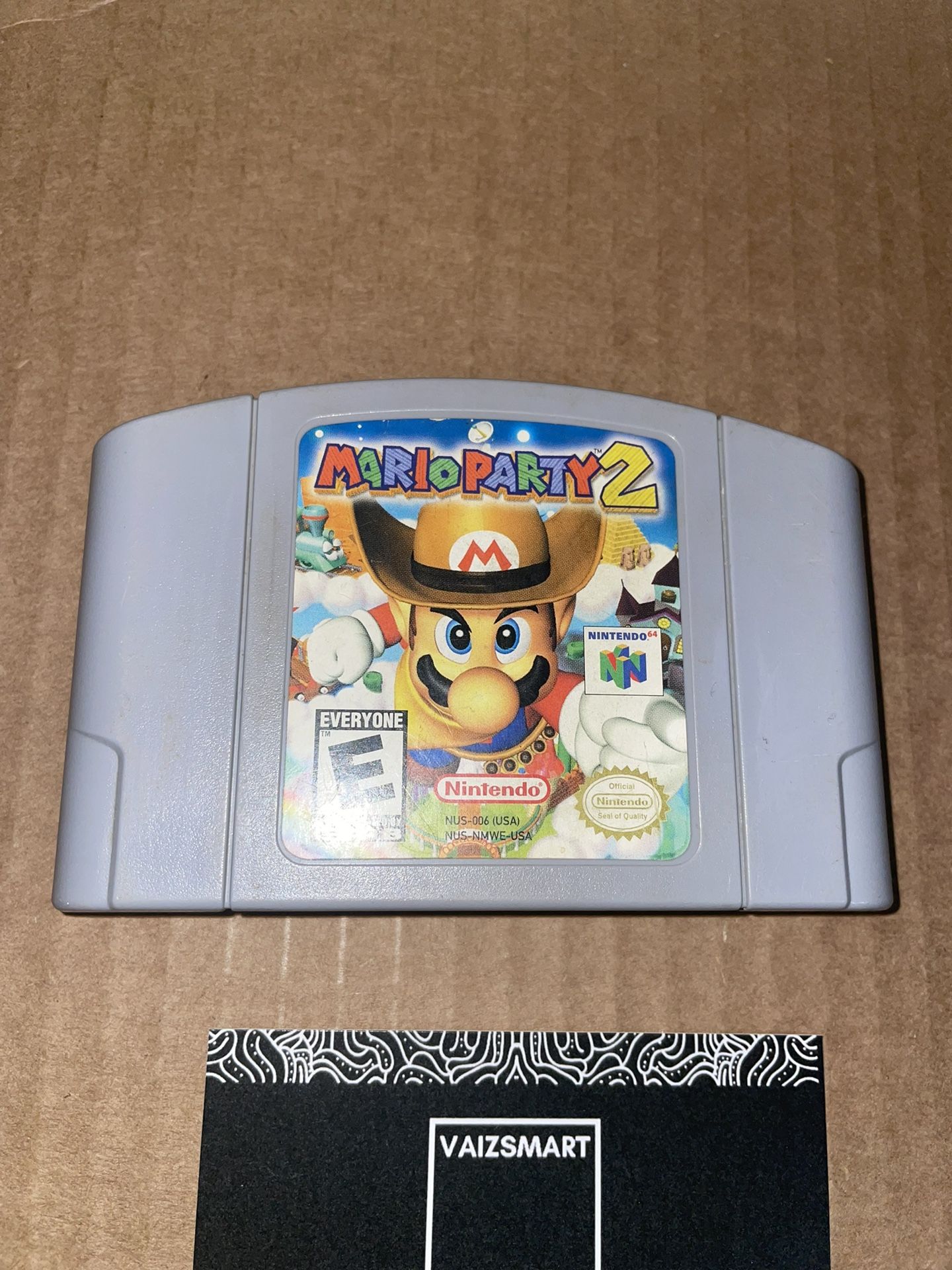 Mario Party 2 Nintendo 64 N64 Authentic Video Game