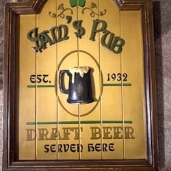 Vintage Beer Sign