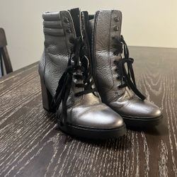 Silver Booties