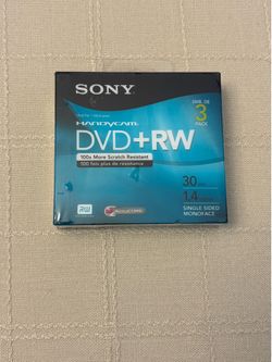 Sony Handycam DVD+RW Discs