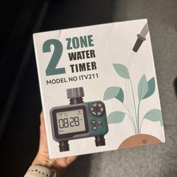 2 Zone Water Timer Sprinkler