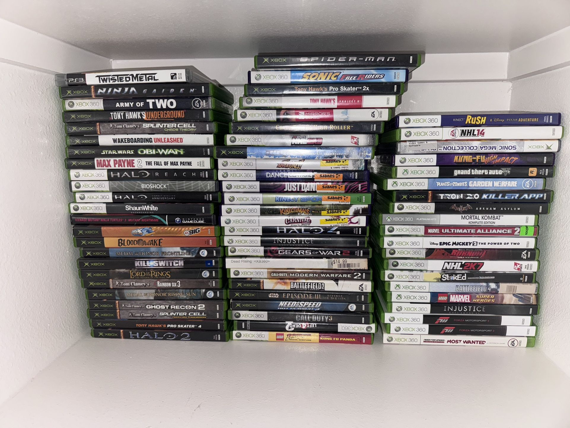 Xbox  And Xbox 360 Game Lot 