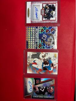 NFL Autograph cards