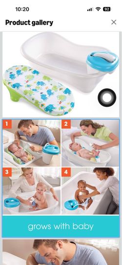 Summer Infant Newborn to Toddler Bath Center and Shower