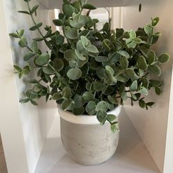 Small Faux Plant In Vase