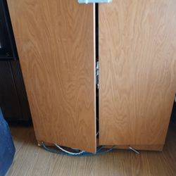 PA system Complete W/ All Wiring, Microphone,And 4 Speakers