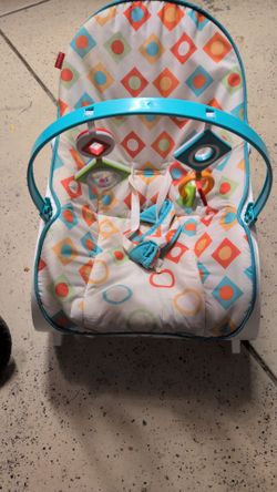 Kids rocking chair and play station