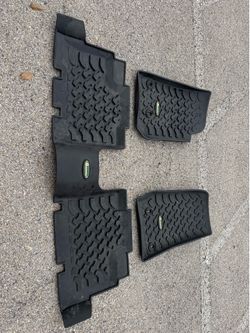 Jeep Wrangler Quadtratec All-Weather Mats