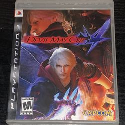 PlayStation 3 Video Game 🎮 Devil May Cry 4 😈 👿 Amine Manga