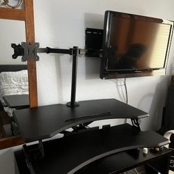 32" height adjustable standing desk