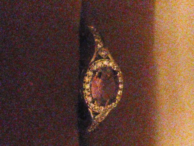 Sz 10 Stamped 925 Sterling Silver Amethyst Ring