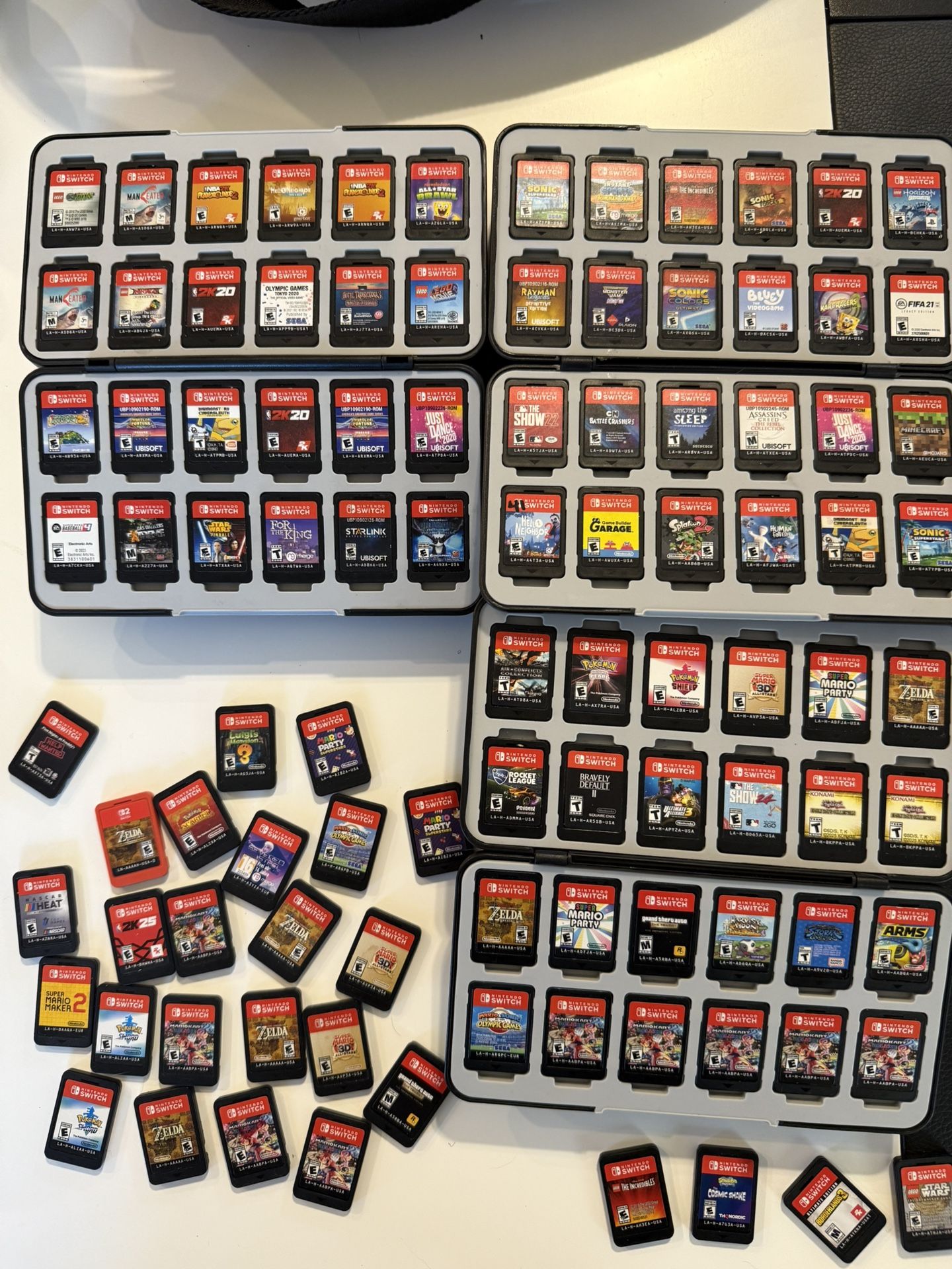 nintendo switch games 100% functional not a whole sale 