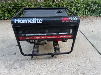 Homelite LRX generator