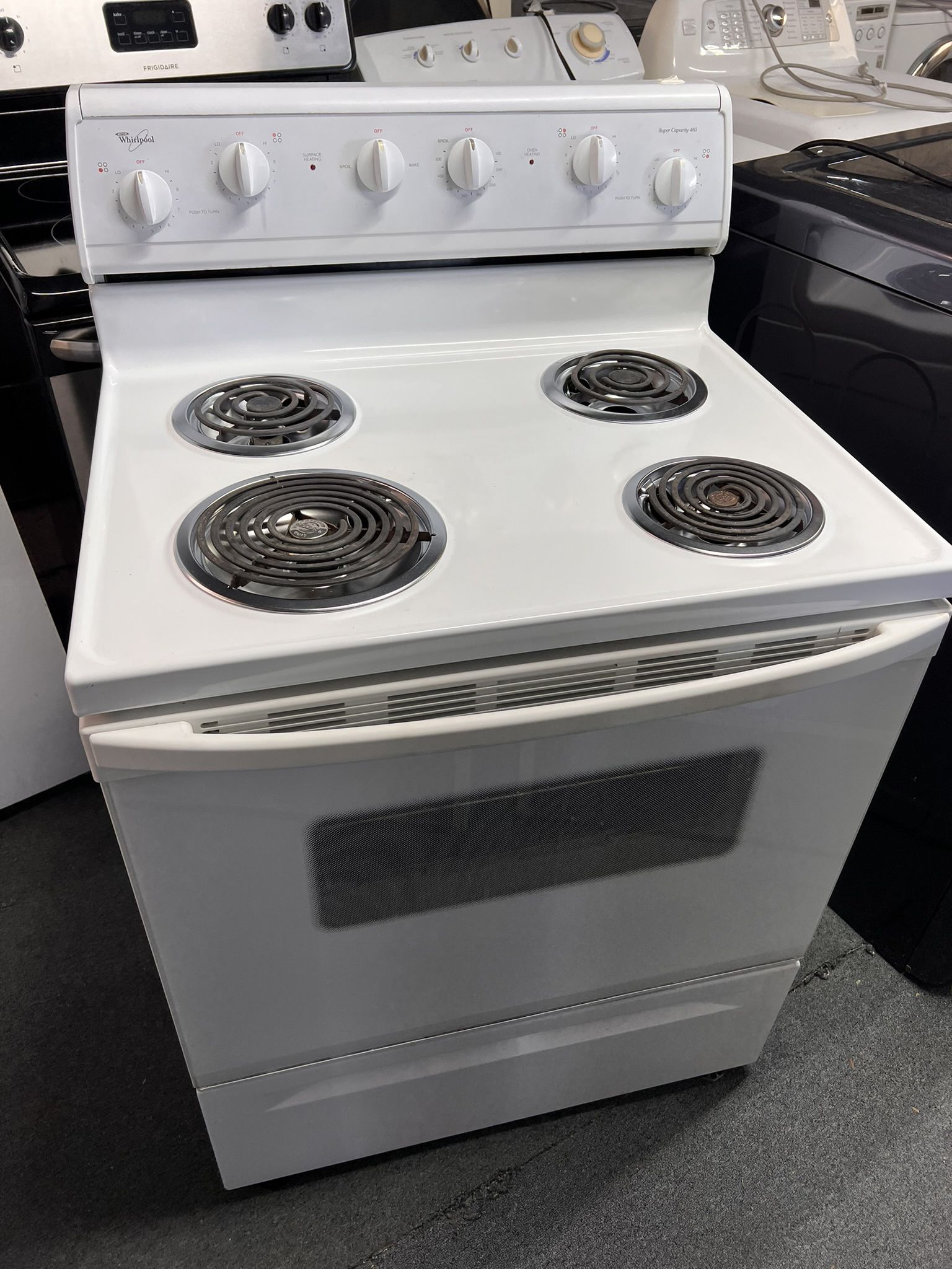 Whirlpool 220v Electric Stove