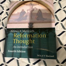 McGrath, Reformation Thought 