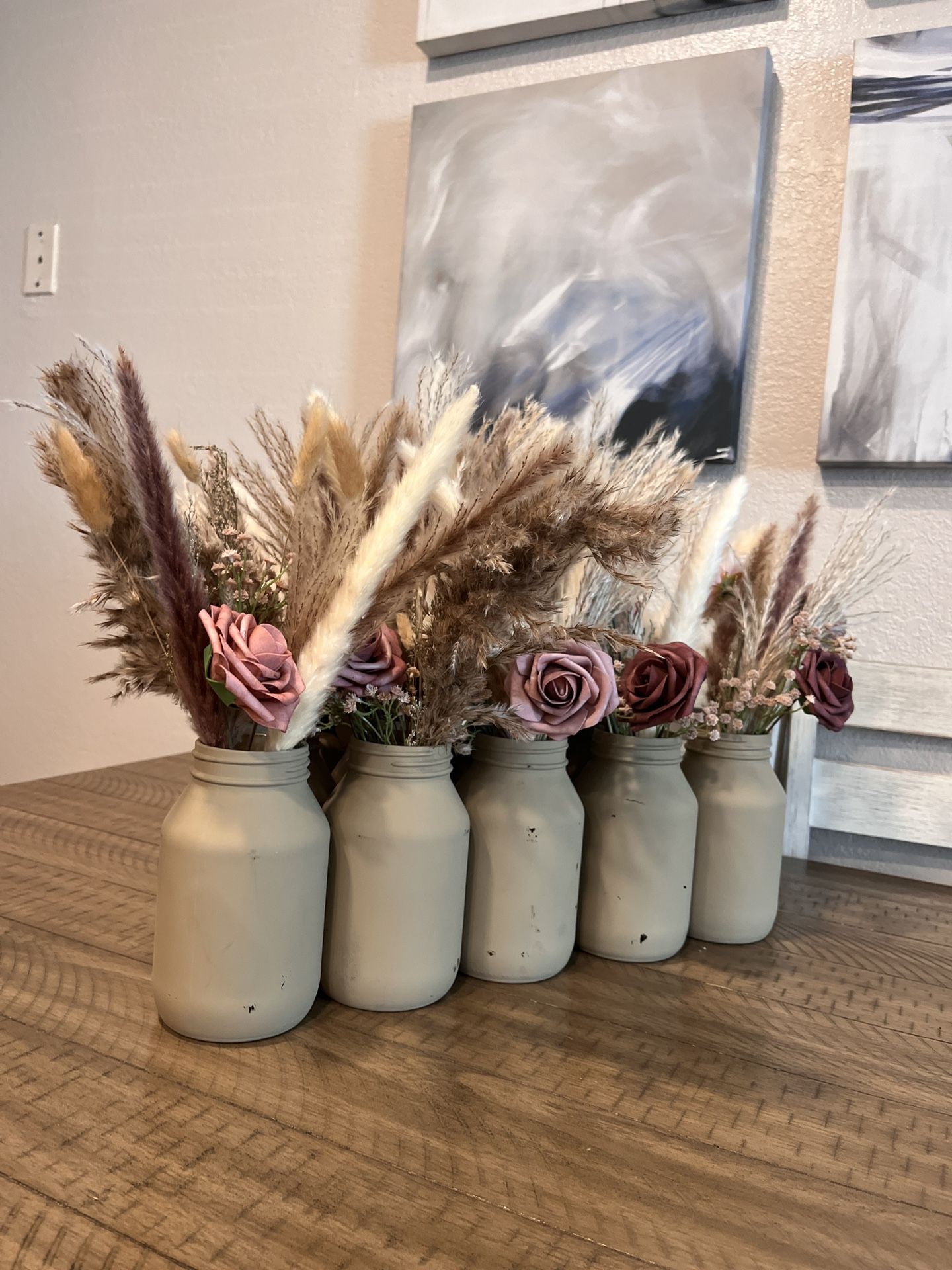Mason Jars - Center Pieces Decor