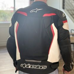 Alpinestars Motorcycle Leather Jacket