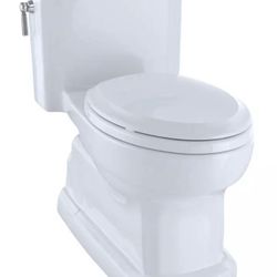 Eco Guinevere Elongated 1.28 GPF Universal Height Skirted Toilet