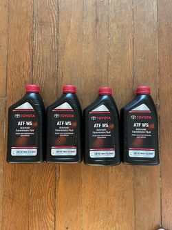 Toyota Transmission Fluid - ATF WS - 4 qts