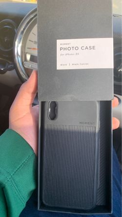 Moment iPhone xs case $15*