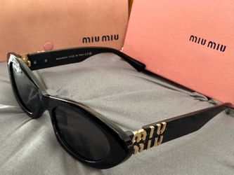 Prada and Miumiu Black Sunglasses – Excellent Condition