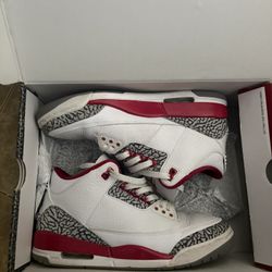 Jordan 3 Cardinal 