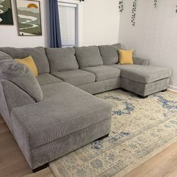 Gray Sectional Couch, Delivery Available