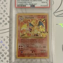 Celebrations Charizard Psa 10