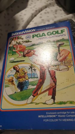 Intellivision game PGA golf