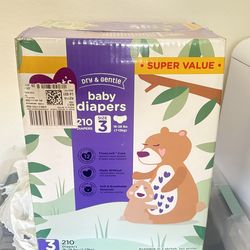 Parents choice size 3 diapers