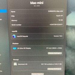 Mac Mini Desk Setup 
