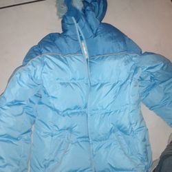 Light Blue Snow Jacket