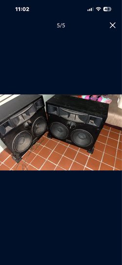 250 For Everything Yamaha Stereo System 12inch Dual Kenwood Speakers