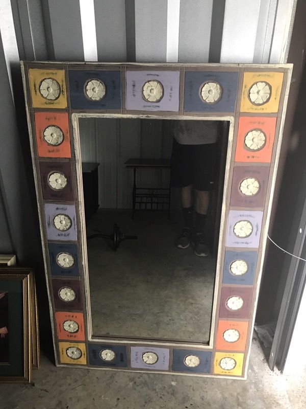 Pier 1 Imports - Multi Patchwork Mirror