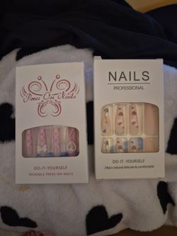 Do -it-yourself reusable press on nails