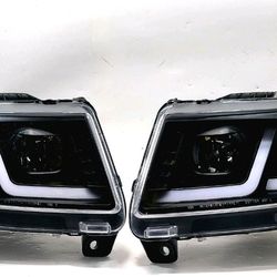 HEADLIGHTS FOR 2011-2013 JEEP GRAND CHEROKEE LED