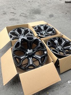 “22 Gloss Black Dodge Ram 1500 Rims/Wheels