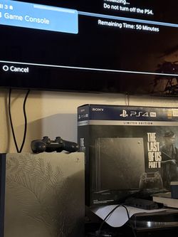 Last of Us pt 2 Limited Edition PS4 Pro Console