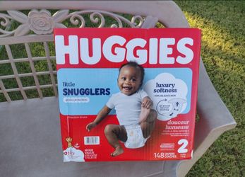 Huggies Little Snugglers Size 2 Diapers 148 Count