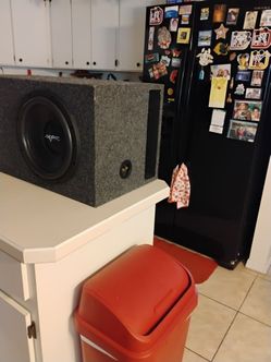 12 inch SKAR AUDIO SUB IN PORTED BOX